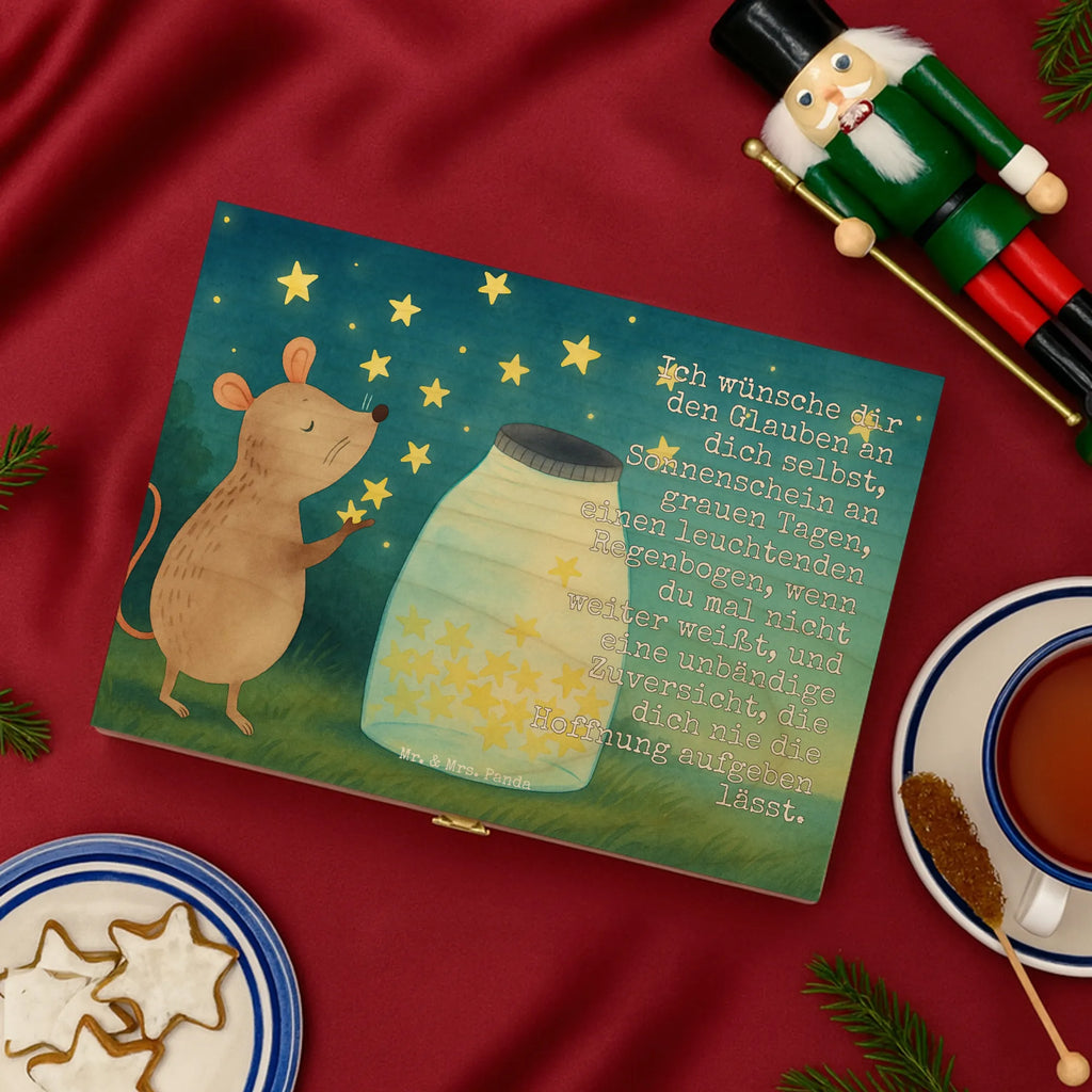  Mouse Stars Design card, gift ideas, gifts, small animals, cute, cute animal motives, hand drawn, funny sayings, good mood, special gifts, animal lover, birthday, birth, first child, Mouse, baptism, child birthday, child, pregnancy, wish, stars, hope, baptism gift