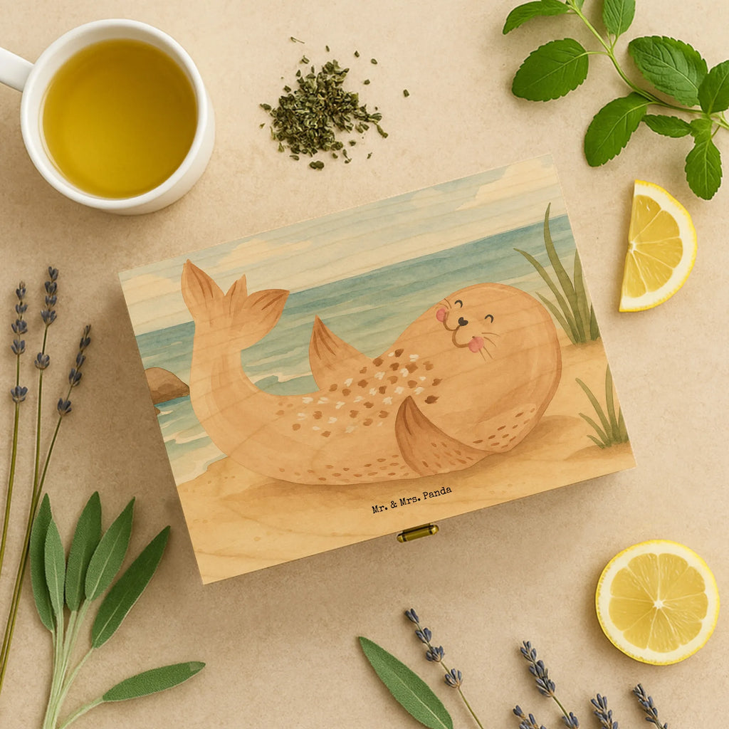 teebeutel aufbewahrungsbox Robbe Liegen Design tee organizer, teedose, tee kiste, teekiste, aufbewahrungsbox tee, vorratsbox tee, teebox, teebox für teebeutel, box für teebeutel, teebeutel aufbewahrungsbox, teebeutel aufbewahrung, teebeutel organizer, teeaufbewahrungsbox, teebeutelbox, tee organizer box, teebehälter, holzteekiste, tee beutel halter, teekasten, tee sortierbox, aufbewahrungsbox für teebeutel, aufbewahrung tee, teebeutel behälter, box für tee, teeaufbewahrung, holzteebox, lustige Sprüche, Tiere, Tiermotive, Gute Laune, Ostsee, Seehund, Robbe, Meerestier, Freude, Strand, Nordsee, Lachen, Robben