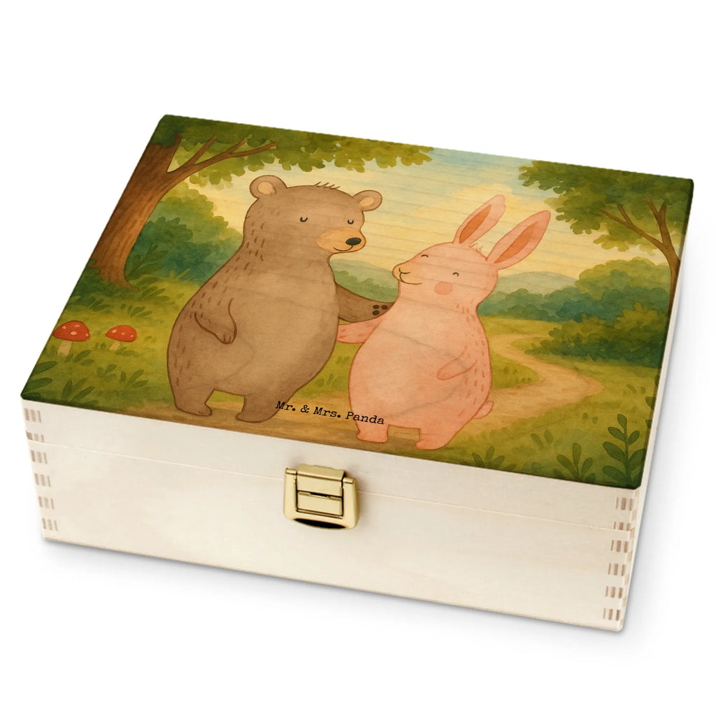  Niedźwiedź i królik Przytulać Design Miłość, przyjaciel, przyjaciółka, mąż, żona, wesele, zaręczyny, prośba o rękę, prezent miłosny, rocznica, dzień ślubu