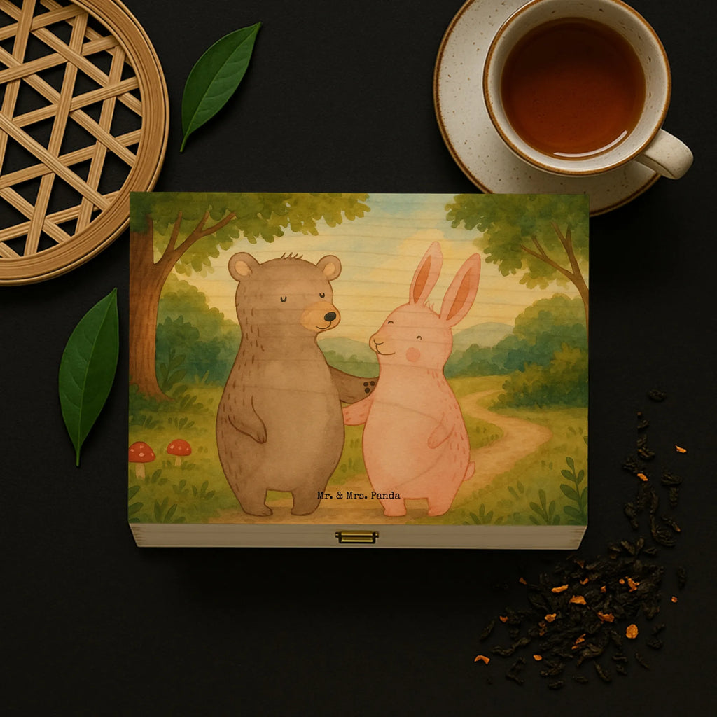  Niedźwiedź i królik Przytulać Design Miłość, przyjaciel, przyjaciółka, mąż, żona, wesele, zaręczyny, prośba o rękę, prezent miłosny, rocznica, dzień ślubu