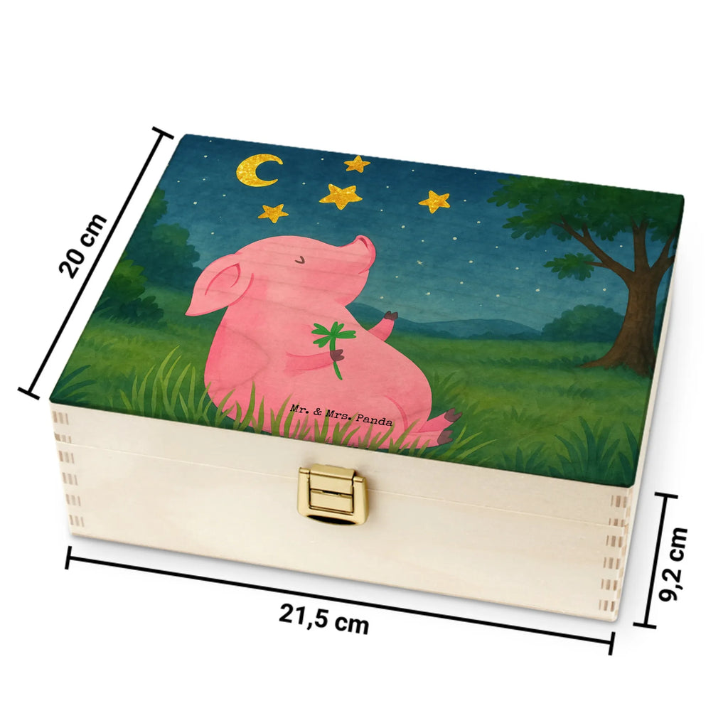teebox Schwein Glück Design teekasten, tee kiste, tee beutel halter, tee sortierbox, teebox für teebeutel, tee organizer box, box für teebeutel, holzteebox, tee organizer, teebeutel behälter, teedose, teebox, aufbewahrungsbox für teebeutel, teeaufbewahrung, teebeutel organizer, teeaufbewahrungsbox, aufbewahrung tee, teekiste, aufbewahrungsbox tee, holzteekiste, teebeutel aufbewahrung, teebeutel aufbewahrungsbox, box für tee, teebehälter, vorratsbox tee, teebeutelbox, lustige Sprüche, Tiere, Tiermotive, Gute Laune, Glücksbringer, Träume, Schweinchen, Sernchen, Sterne, Glücksschwein. Glück, Motivation, Schwein, Ziele