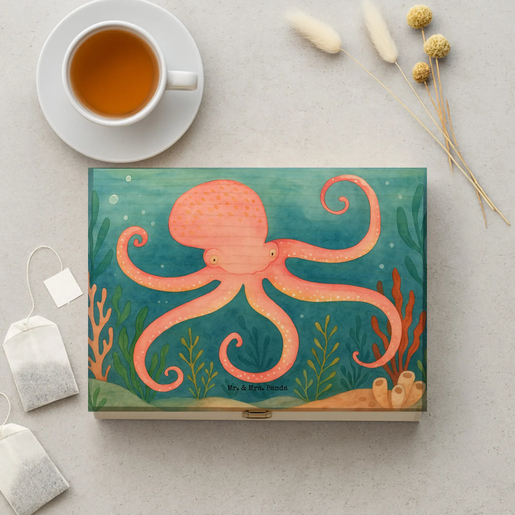  Squid Design card, gift ideas, gifts, small animals, cute, cute animal motives, hand drawn, funny sayings, good mood, special gifts, animal lover, sea animal, squid, ocean, water, octopus, arms