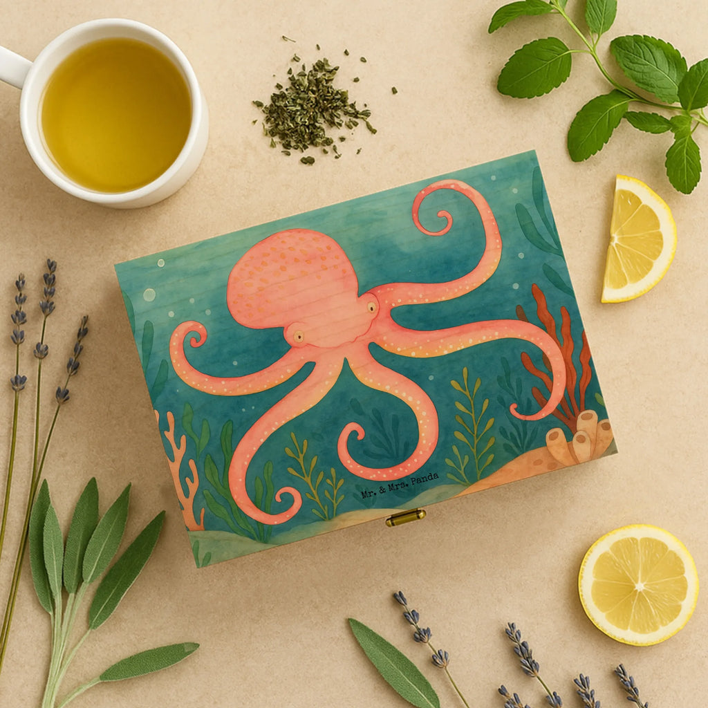  Squid Design card, gift ideas, gifts, small animals, cute, cute animal motives, hand drawn, funny sayings, good mood, special gifts, animal lover, sea animal, squid, ocean, water, octopus, arms