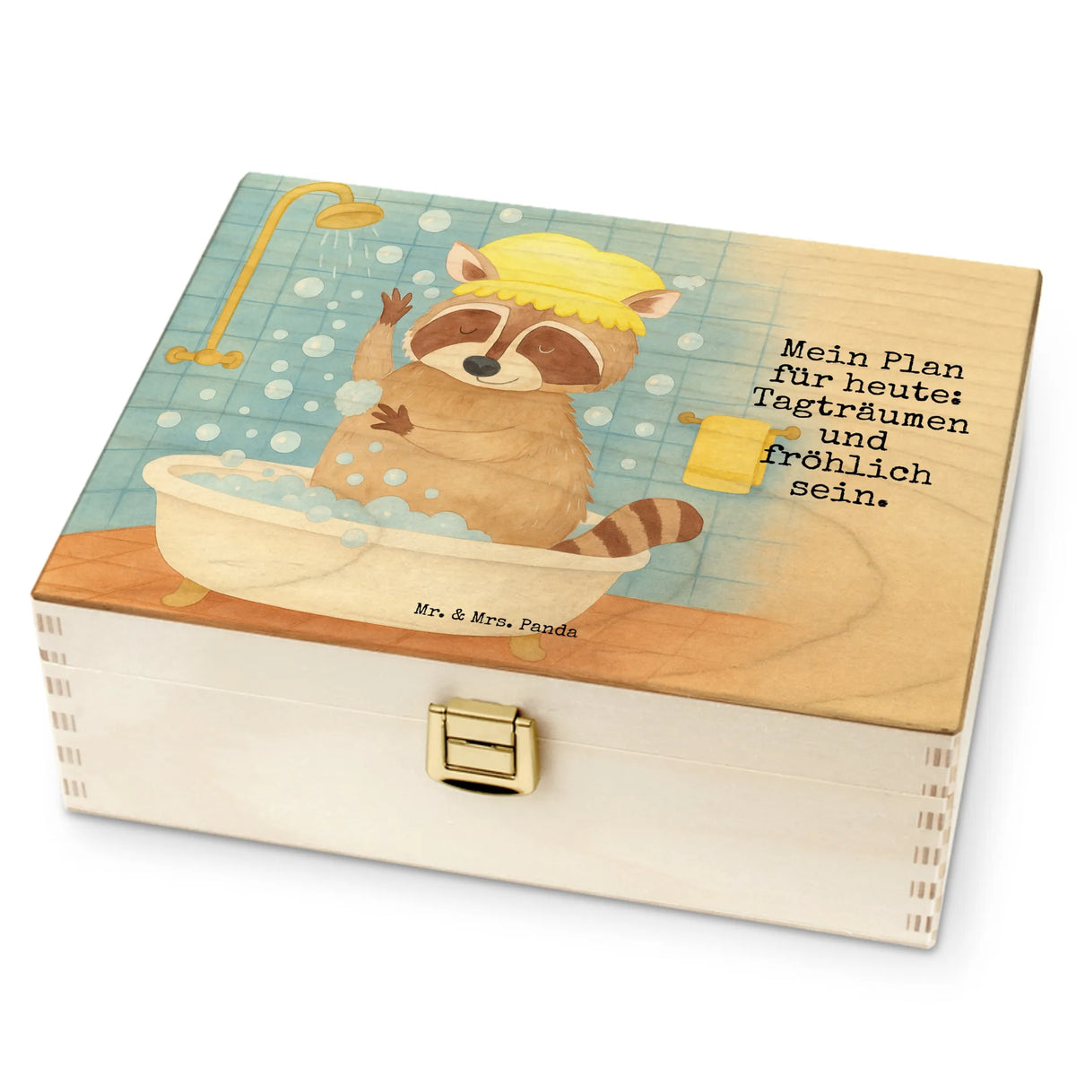  Raccoon Design card, gift ideas, gifts, small animals, cute, cute animal motives, hand drawn, funny sayings, good mood, special gifts, animal lover, wash, soap bubbles, raccoon, daydreaming