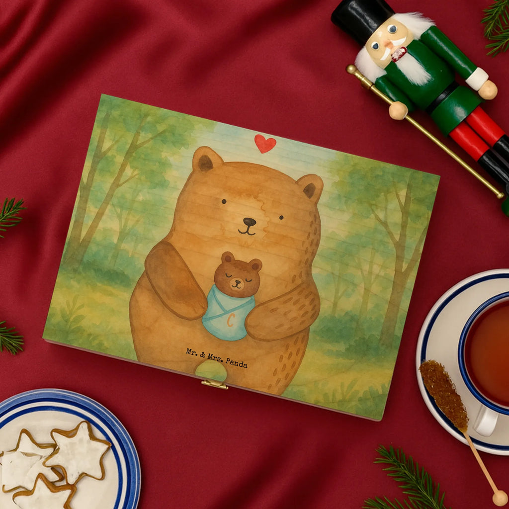  bear infant Design teddy bear, cuddly toy, nephew, birth, niece, birthday, baptized child, grandchild, baptism, congratulations, parents, mother, grandson