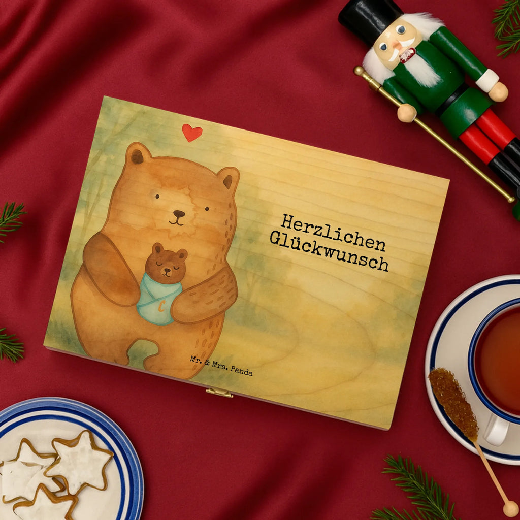  bear infant Design teddy bear, cuddly toy, nephew, birth, niece, birthday, baptized child, grandchild, baptism, congratulations, parents, mother, grandson