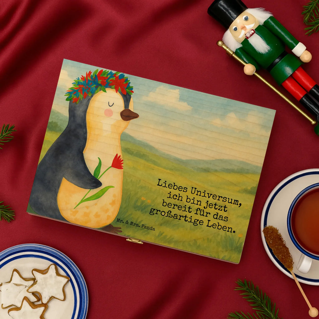 teebox Pinguin Blumen Design teebox für teebeutel, teebeutel behälter, teebox, box für teebeutel, teeaufbewahrungsbox, teebeutel aufbewahrung, teedose, tee organizer, teebeutel organizer, aufbewahrungsbox für teebeutel, tee kiste, teebeutel aufbewahrungsbox, tee sortierbox, teekasten, tee beutel halter, tee organizer box, teebehälter, vorratsbox tee, teeaufbewahrung, aufbewahrungsbox tee, box für tee, holzteebox, holzteekiste, teekiste, aufbewahrung tee, teebeutelbox, Pinguin, Blumenkranz, Lebensziele, Pinguine, Liebeskummer, Wünsche, Geschenkidee, Ziele, Lebenslust, Motivation, Universum, Leben