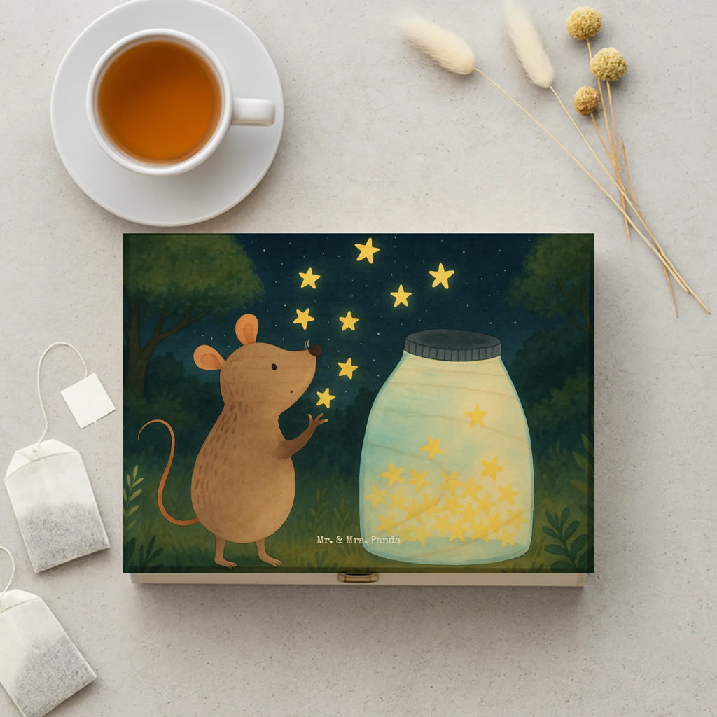  Mouse Stars Design card, gift ideas, gifts, small animals, cute, cute animal motives, hand drawn, funny sayings, good mood, special gifts, animal lover, birthday, birth, first child, Mouse, baptism, child birthday, child, pregnancy, wish, stars, hope, baptism gift