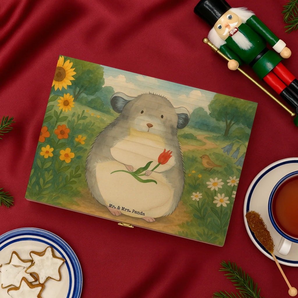  chinchilla flower Design card, gift ideas, gifts, small animals, cute, cute animal motives, hand drawn, funny sayings, good mood, special gifts, animal lover, office life, grief, heartache, being sad