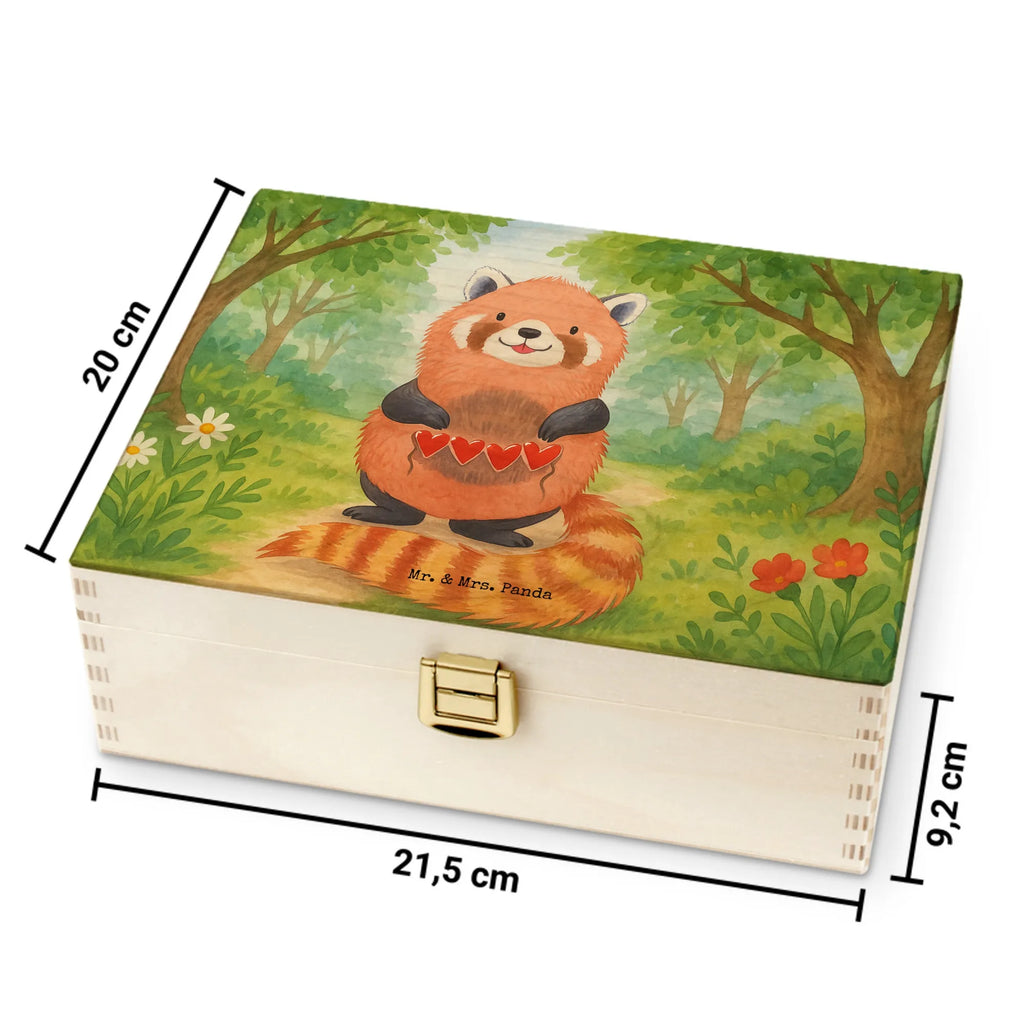 Teebehälter Holz Roter Panda Design tee organizer box, teebeutel aufbewahrung, aufbewahrungsbox für teebeutel, tee organizer, box für teebeutel, tee kiste, teekiste, teebox für teebeutel, teedose, box für tee, aufbewahrungsbox tee, teebox, tee sortierbox, teebeutel organizer, teebeutel aufbewahrungsbox, aufbewahrung tee, teebeutel behälter, teeaufbewahrung, teebeutelbox, tee beutel halter, teebehälter, holzteekiste, holzteebox, teeaufbewahrungsbox, teekasten, vorratsbox tee, lustige Sprüche, Tiere, Tiermotive, Gute Laune, Panda, Rot, Liebe, Herz, Lieblingsmensch, Liebling