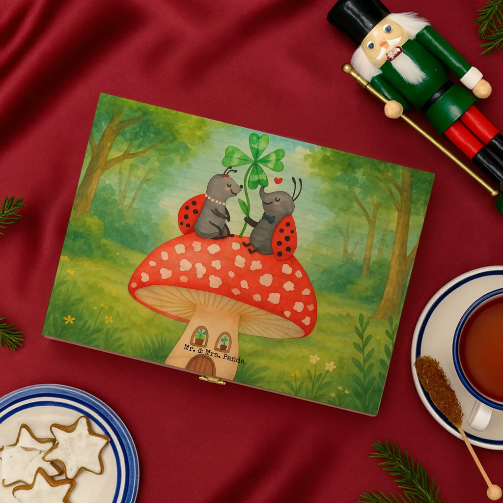  ladybug toadstool Design card, gift ideas, gifts, small animals, cute, cute animal motives, hand drawn, funny sayings, good mood, special gifts, animal lover, house of fleshy fungi, at home, flat, ladybird, toadstool