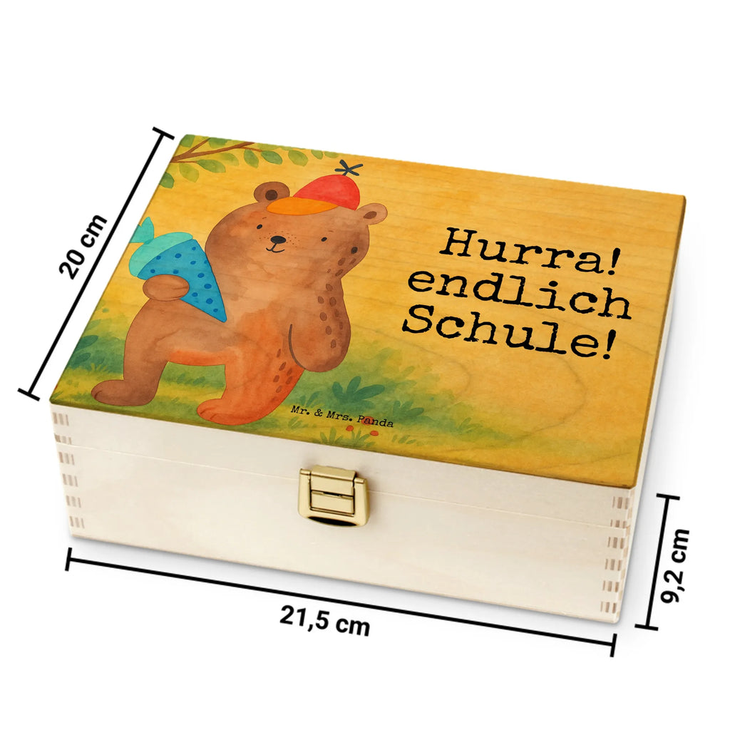  bear School cone Design teddy bear, cuddly toy, School bag, Bear motif, First day of school gift, School enrolment gift, School gift, Primary school, Starting school