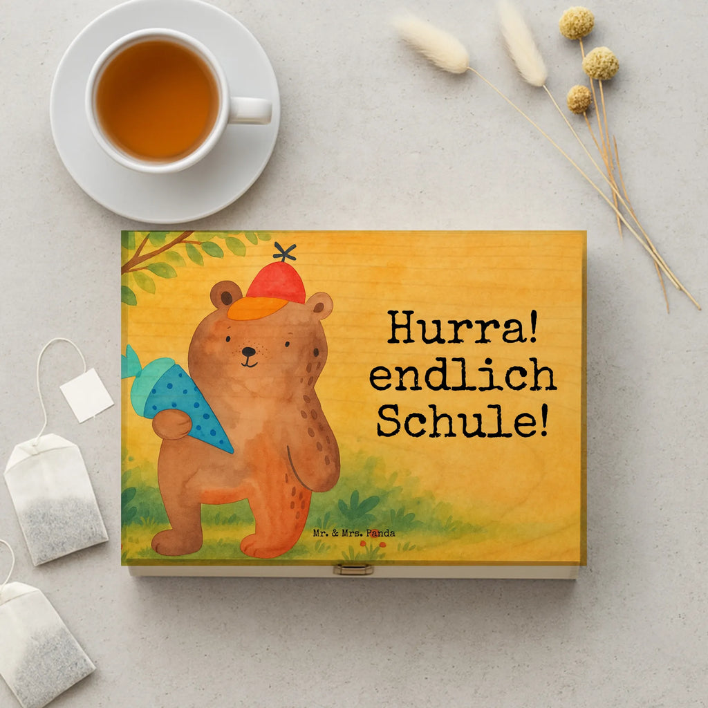  bear School cone Design teddy bear, cuddly toy, School bag, Bear motif, First day of school gift, School enrolment gift, School gift, Primary school, Starting school