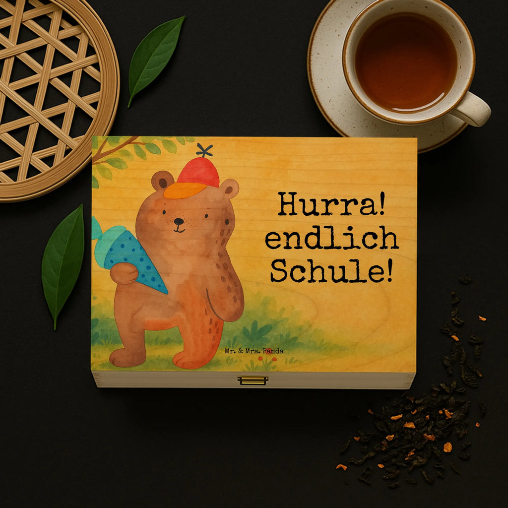  bear School cone Design teddy bear, cuddly toy, School bag, Bear motif, First day of school gift, School enrolment gift, School gift, Primary school, Starting school