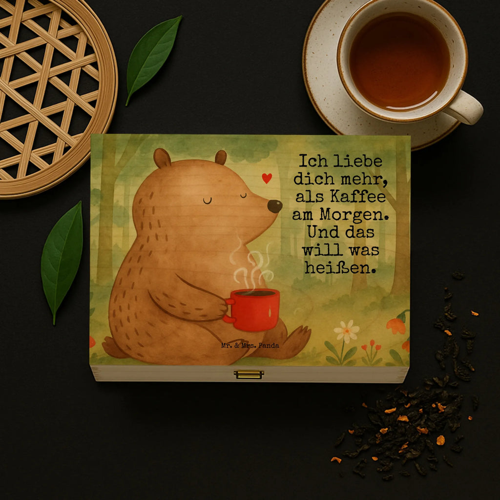  Niedźwiedź Poranna kawa Design Miłość, przyjaciel, przyjaciółka, mąż, żona, wesele, zaręczyny, prośba o rękę, prezent miłosny, rocznica, dzień ślubu