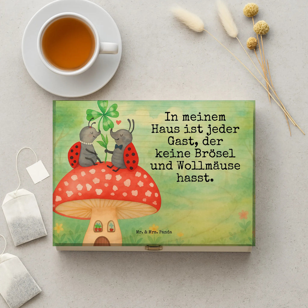  ladybug toadstool Design card, gift ideas, gifts, small animals, cute, cute animal motives, hand drawn, funny sayings, good mood, special gifts, animal lover, house of fleshy fungi, at home, flat, ladybird, toadstool