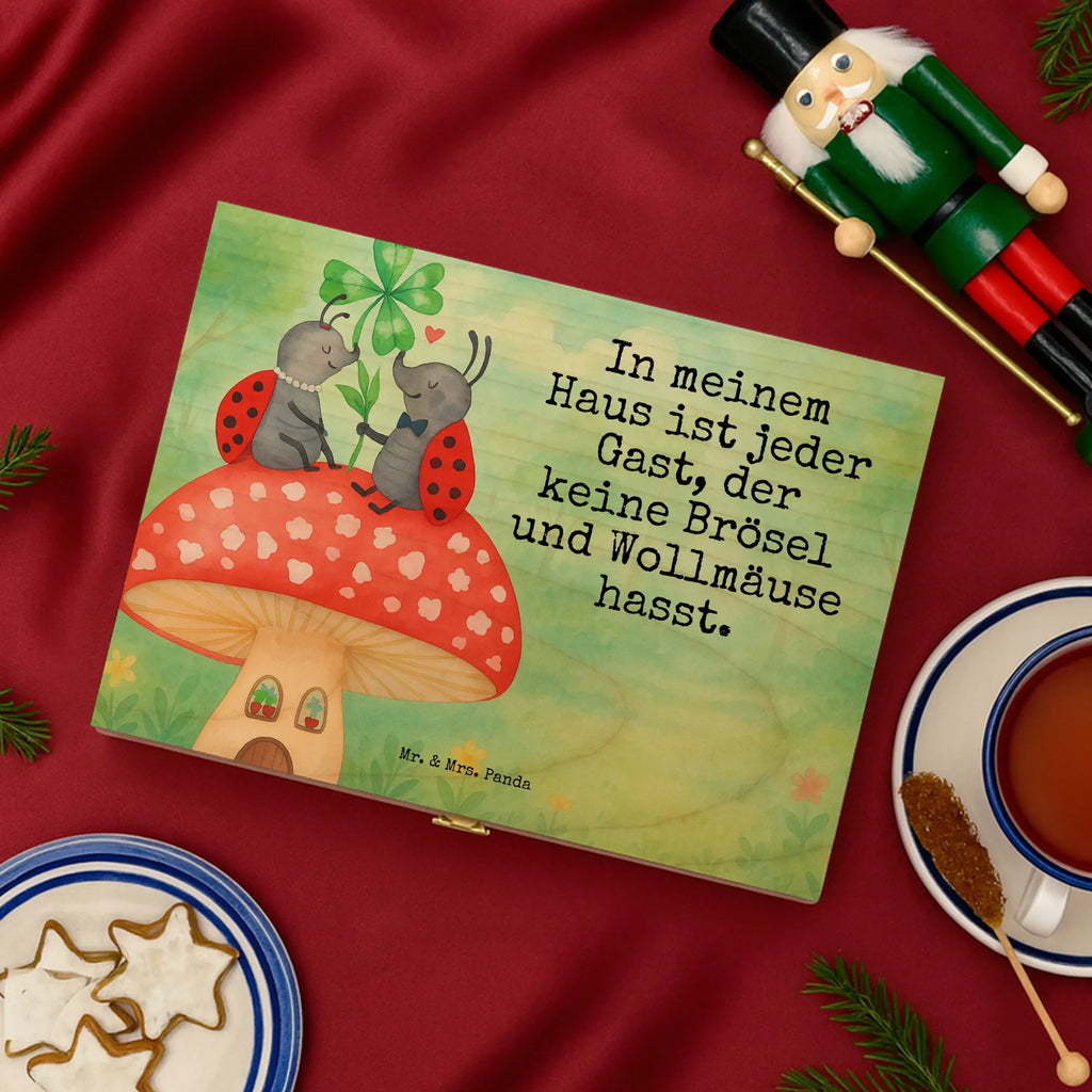  ladybug toadstool Design card, gift ideas, gifts, small animals, cute, cute animal motives, hand drawn, funny sayings, good mood, special gifts, animal lover, house of fleshy fungi, at home, flat, ladybird, toadstool