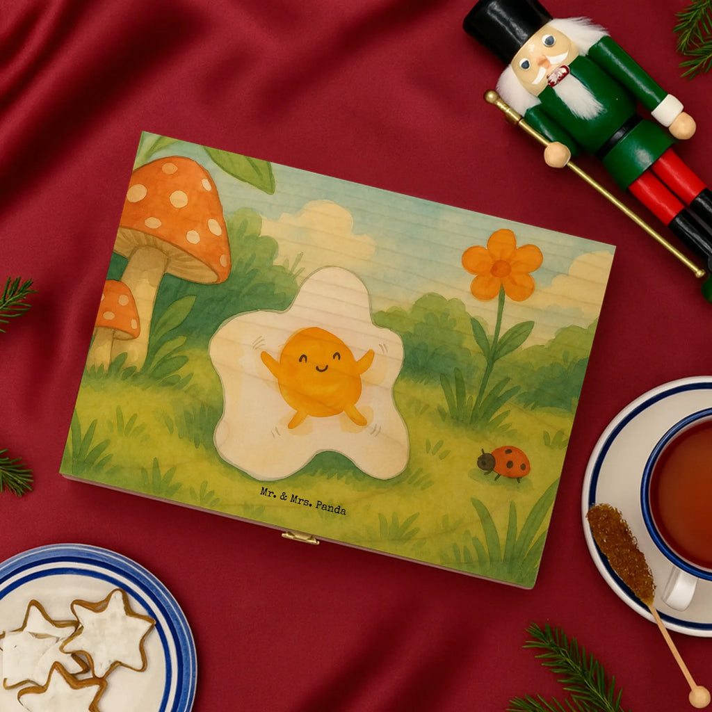  Fried egg egg Design card, gift ideas, gifts, small animals, cute, cute animal motives, hand drawn, funny sayings, good mood, special gifts, animal lover, Egg, fried egg, day, nice