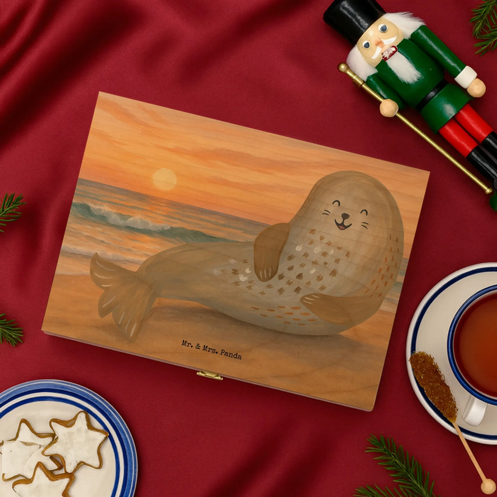  seal Laugh Design card, gift ideas, gifts, small animals, cute, cute animal motives, hand drawn, funny sayings, good mood, special gifts, animal lover, Seal, Sea animal, North Sea, Baltic Sea, Seals