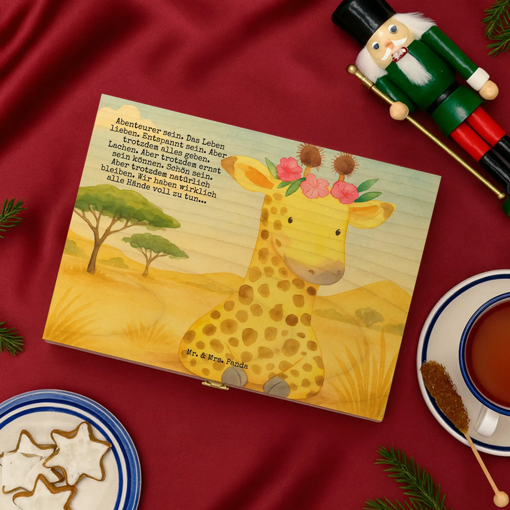 teebeutel organizer Giraffe Blumenkranz Design teeaufbewahrungsbox, teebeutel aufbewahrung, aufbewahrung tee, aufbewahrungsbox für teebeutel, teekiste, tee organizer box, teeaufbewahrung, box für tee, tee organizer, vorratsbox tee, teebeutel organizer, tee kiste, teebeutelbox, teebox, tee sortierbox, teebeutel behälter, teebox für teebeutel, teedose, teebeutel aufbewahrungsbox, teekasten, holzteebox, tee beutel halter, aufbewahrungsbox tee, holzteekiste, teebehälter, box für teebeutel, Afrika, Wildtiere, Freundin, Blumenkranz, Selbstliebe, Abenteurer, Giraffe