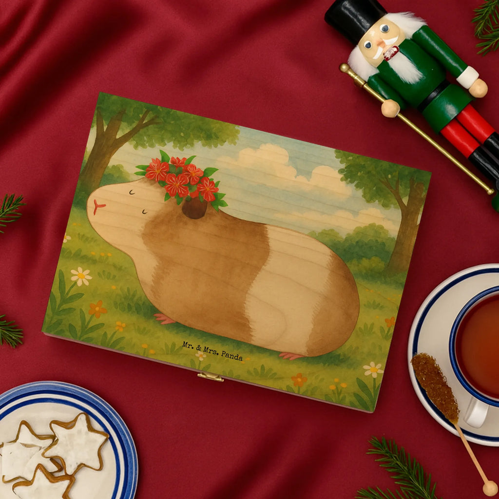  Guinea pig wisdom Design card, gift ideas, gifts, small animals, cute, cute animal motives, hand drawn, funny sayings, good mood, special gifts, animal lover, wonderland, wisdom, guinea pig, saying, reality, wonder, flower child