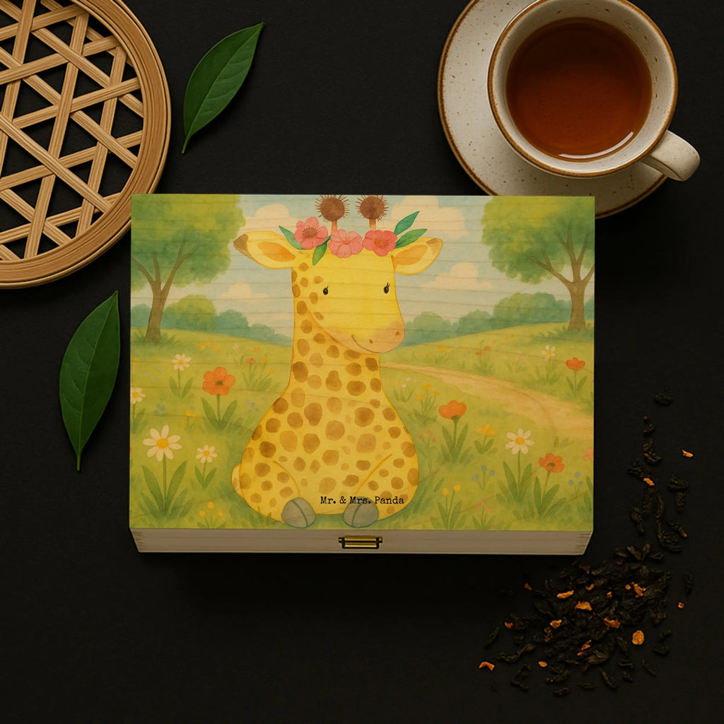 teebeutel organizer Giraffe Blumenkranz Design teeaufbewahrungsbox, teebeutel aufbewahrung, aufbewahrung tee, aufbewahrungsbox für teebeutel, teekiste, tee organizer box, teeaufbewahrung, box für tee, tee organizer, vorratsbox tee, teebeutel organizer, tee kiste, teebeutelbox, teebox, tee sortierbox, teebeutel behälter, teebox für teebeutel, teedose, teebeutel aufbewahrungsbox, teekasten, holzteebox, tee beutel halter, aufbewahrungsbox tee, holzteekiste, teebehälter, box für teebeutel, Afrika, Wildtiere, Freundin, Blumenkranz, Selbstliebe, Abenteurer, Giraffe