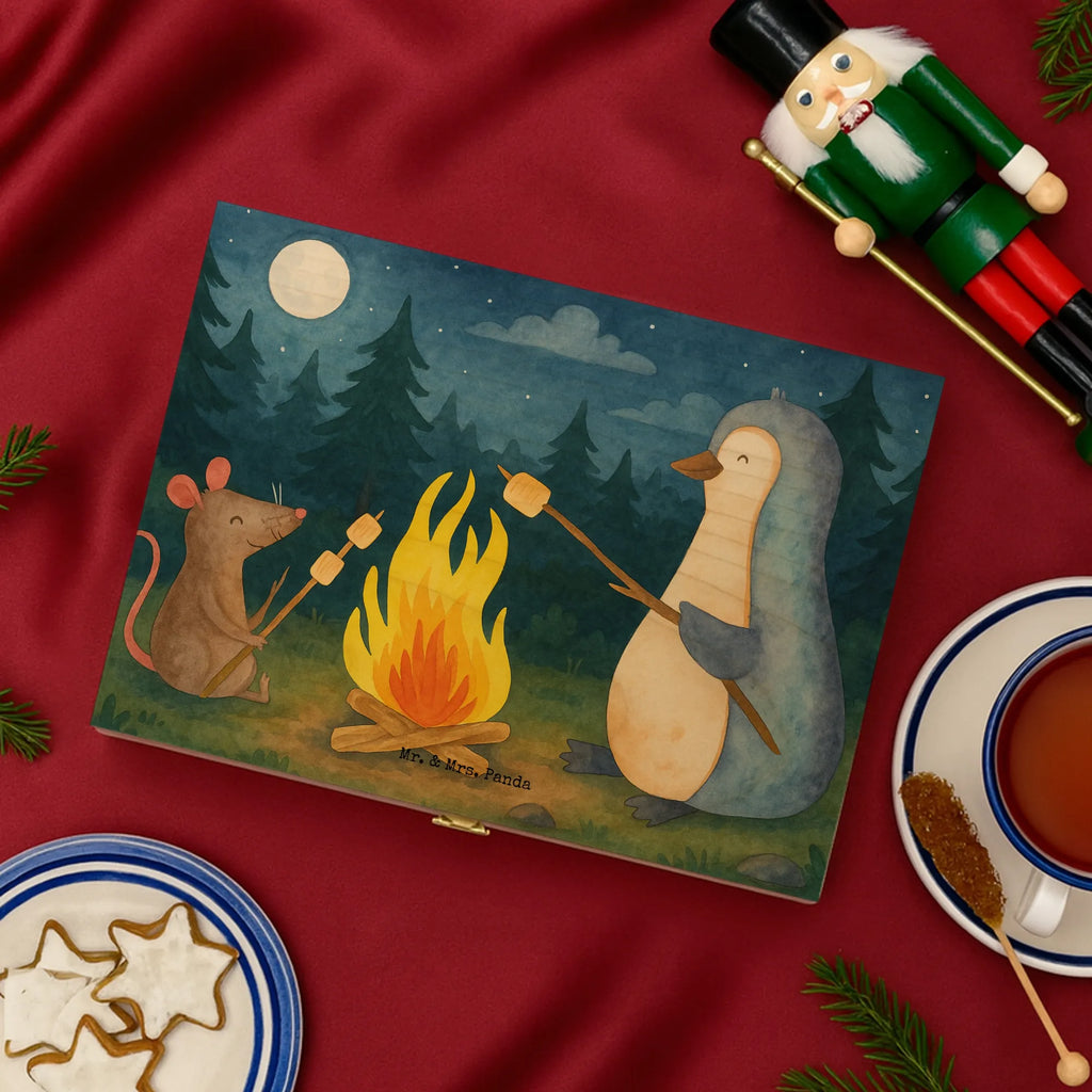  Penguin campfire Design North Pole, Penguins, life motivation, life motto, new start, mouse, work, everyday office life, penguins, campfire, fire