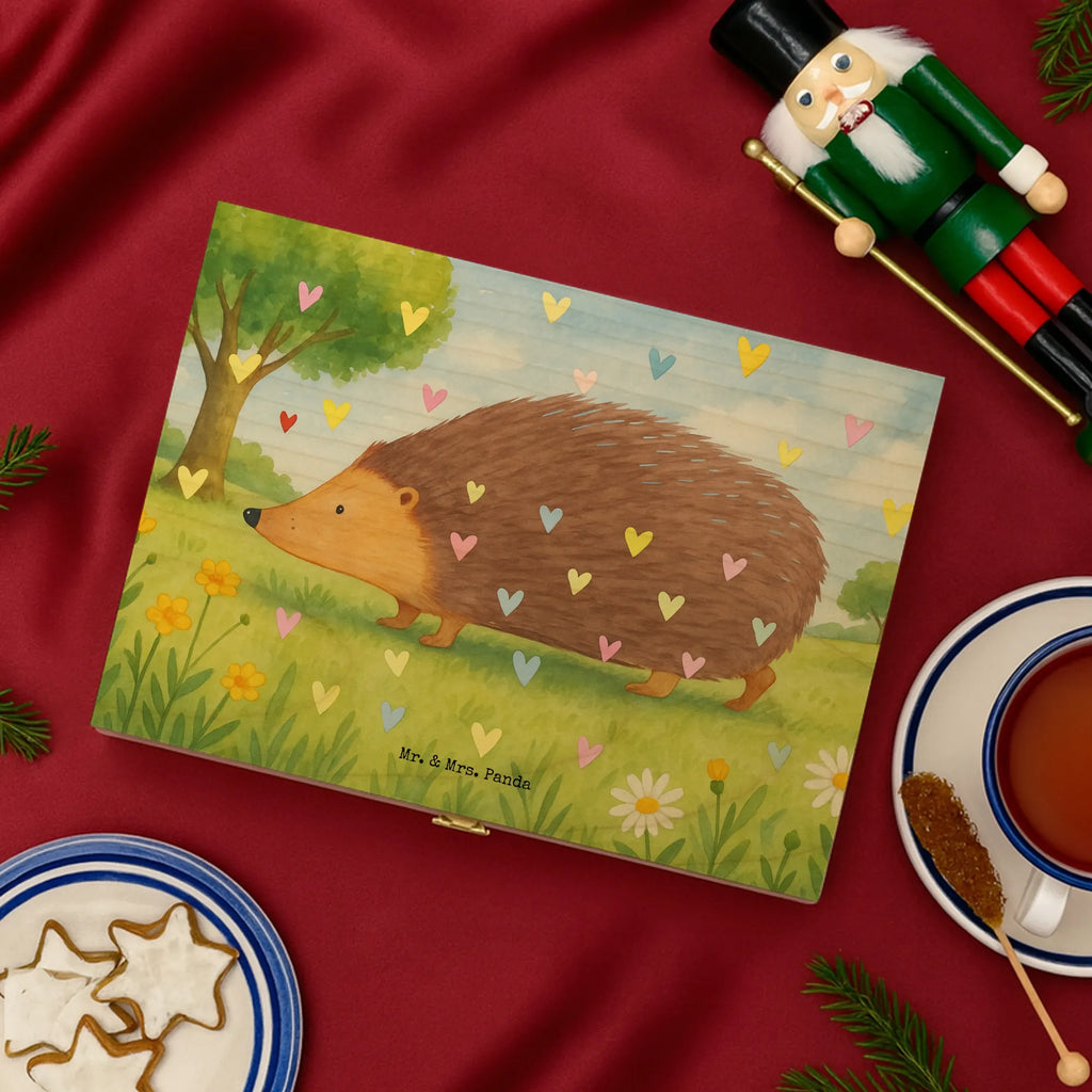  Hedgehog hearts Design card, gift ideas, gifts, small animals, cute, cute animal motives, hand drawn, funny sayings, good mood, special gifts, animal lover, hearts, kiss, trust, heart