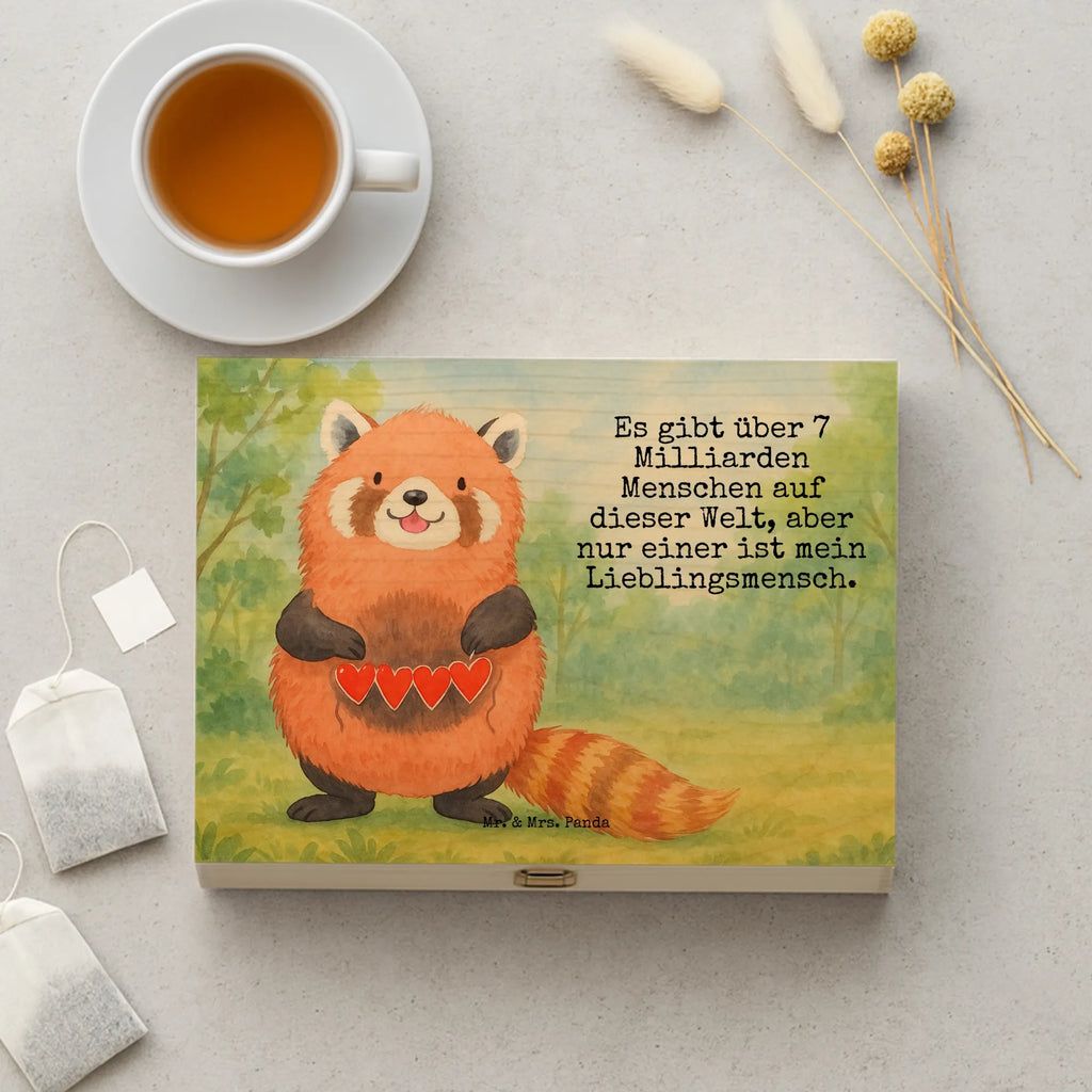 Teebehälter Holz Roter Panda Design tee organizer box, teebeutel aufbewahrung, aufbewahrungsbox für teebeutel, tee organizer, box für teebeutel, tee kiste, teekiste, teebox für teebeutel, teedose, box für tee, aufbewahrungsbox tee, teebox, tee sortierbox, teebeutel organizer, teebeutel aufbewahrungsbox, aufbewahrung tee, teebeutel behälter, teeaufbewahrung, teebeutelbox, tee beutel halter, teebehälter, holzteekiste, holzteebox, teeaufbewahrungsbox, teekasten, vorratsbox tee, lustige Sprüche, Tiere, Tiermotive, Gute Laune, Panda, Rot, Liebe, Herz, Lieblingsmensch, Liebling