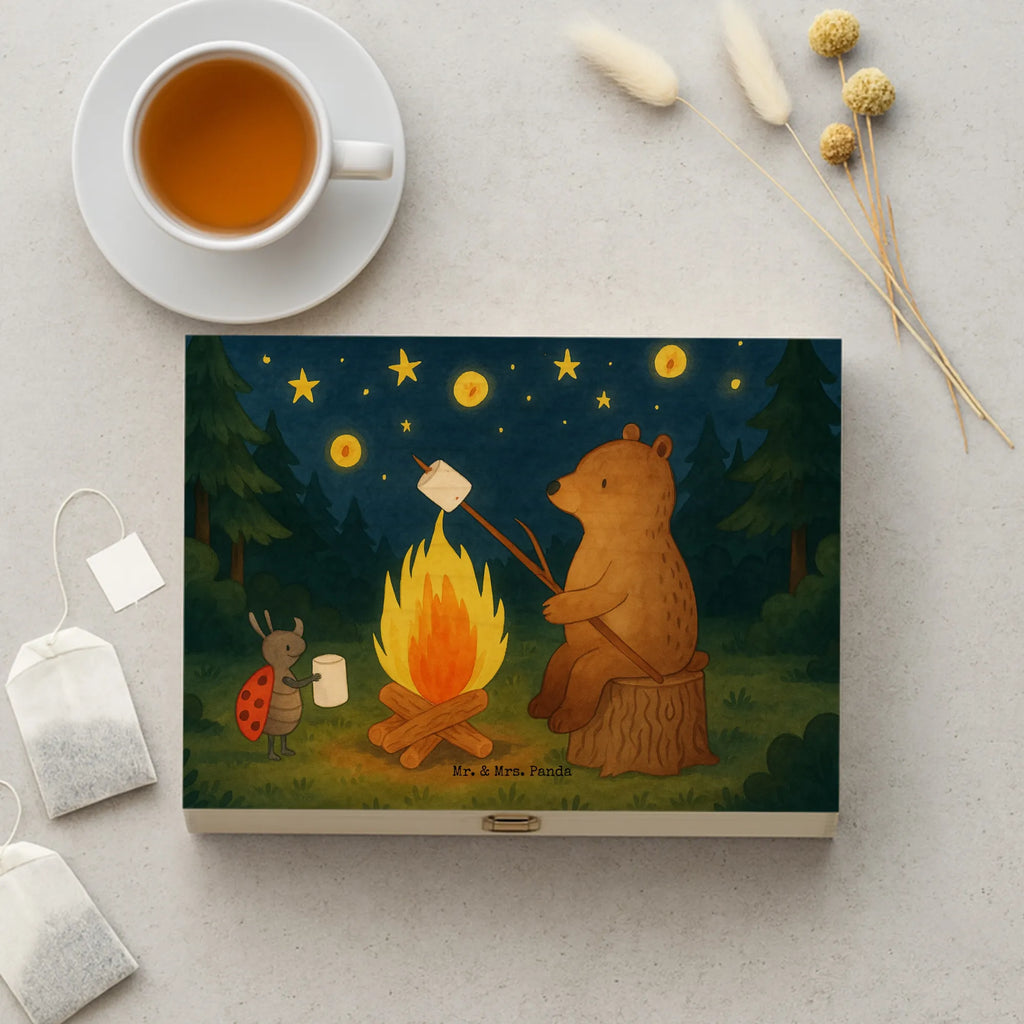 Teebox Holz Bär & Marienkäfer Lagerfeuer Design tee beutel halter, teeaufbewahrungsbox, box für tee, teekiste, tee organizer, tee kiste, vorratsbox tee, teedose, aufbewahrungsbox tee, teebeutel aufbewahrung, aufbewahrungsbox für teebeutel, teekasten, teebeutel behälter, teebeutel organizer, teebeutelbox, teeaufbewahrung, teebox, holzteekiste, teebox für teebeutel, aufbewahrung tee, tee organizer box, teebehälter, box für teebeutel, tee sortierbox, teebeutel aufbewahrungsbox, holzteebox, Teddy, Bär, Teddybär, Lagerfeuer