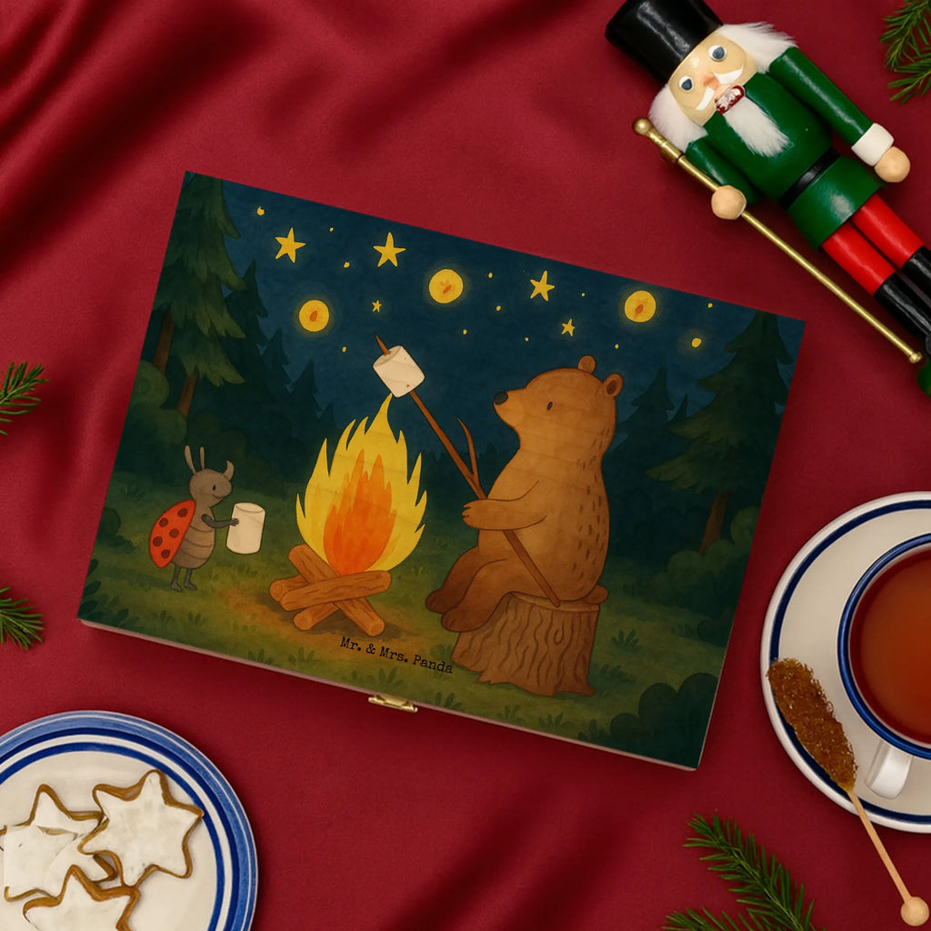 Teebox Holz Bär & Marienkäfer Lagerfeuer Design tee beutel halter, teeaufbewahrungsbox, box für tee, teekiste, tee organizer, tee kiste, vorratsbox tee, teedose, aufbewahrungsbox tee, teebeutel aufbewahrung, aufbewahrungsbox für teebeutel, teekasten, teebeutel behälter, teebeutel organizer, teebeutelbox, teeaufbewahrung, teebox, holzteekiste, teebox für teebeutel, aufbewahrung tee, tee organizer box, teebehälter, box für teebeutel, tee sortierbox, teebeutel aufbewahrungsbox, holzteebox, Teddy, Bär, Teddybär, Lagerfeuer