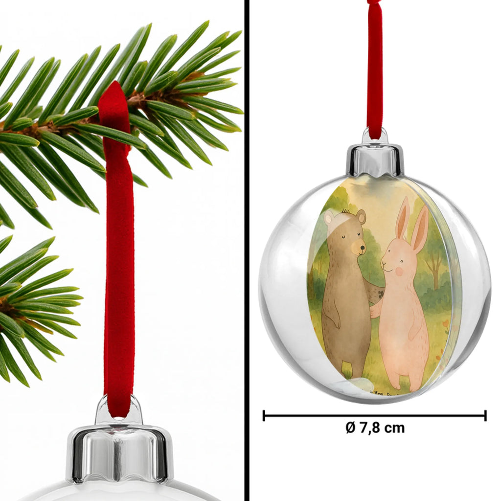 Weihnachtskugel Bär und Hase Umarmen Design dekokugeln, weihnachtsanhänger, dekohänger, deko kugel, weihnachtskugeln, weihnachtskugel deko, weihnachtsbaum anhänger, weihnachtskugeln deko, christbaumkugeln, weihnachtsbaumkugeln, baumkugel, hängekugel, kunststoff weihnachtskugel, christbaum anhänger, baumanhänger, baumkugeln, weihnachtskugel transparent, kunststoffkugel, christbaumkugel, weihnachtsdeko kugeln, transparente weihnachtskugel, plastik weihnachtskugel, Dekokugel, Weihnachtskugel, weihnachtsbaumkugel, baum anhänger, kugel weihnachten, Freundin, Freund, Liebe, Liebesgeschenk, Jahrestag, Verlobung, Partner, Ehemann, Ehefrau, Heiraten, Heiratsantrag, Hocheitstag, Hase, Freunde, Best Friends, Bärchen, Bester Freund, Bär