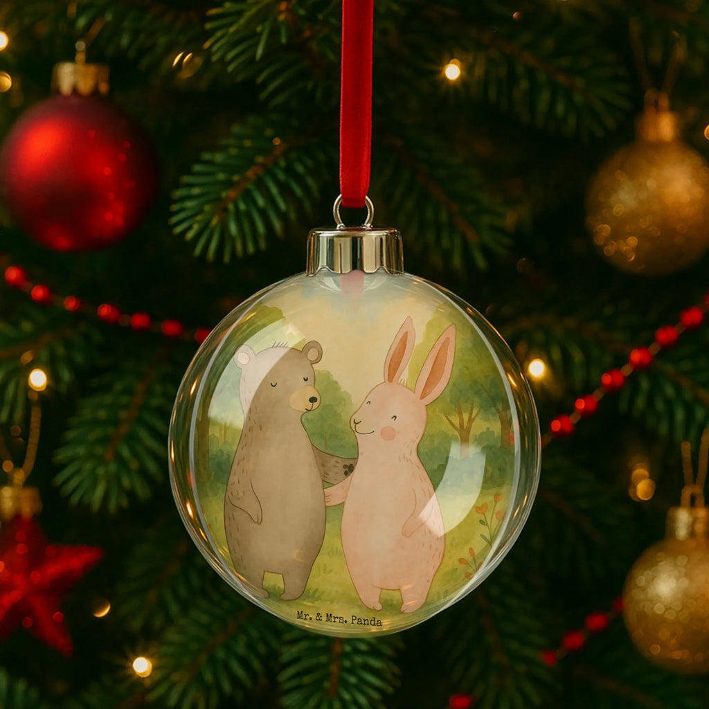 Weihnachtskugel Bär und Hase Umarmen Design dekokugeln, weihnachtsanhänger, dekohänger, deko kugel, weihnachtskugeln, weihnachtskugel deko, weihnachtsbaum anhänger, weihnachtskugeln deko, christbaumkugeln, weihnachtsbaumkugeln, baumkugel, hängekugel, kunststoff weihnachtskugel, christbaum anhänger, baumanhänger, baumkugeln, weihnachtskugel transparent, kunststoffkugel, christbaumkugel, weihnachtsdeko kugeln, transparente weihnachtskugel, plastik weihnachtskugel, Dekokugel, Weihnachtskugel, weihnachtsbaumkugel, baum anhänger, kugel weihnachten, Freundin, Freund, Liebe, Liebesgeschenk, Jahrestag, Verlobung, Partner, Ehemann, Ehefrau, Heiraten, Heiratsantrag, Hocheitstag, Hase, Freunde, Best Friends, Bärchen, Bester Freund, Bär