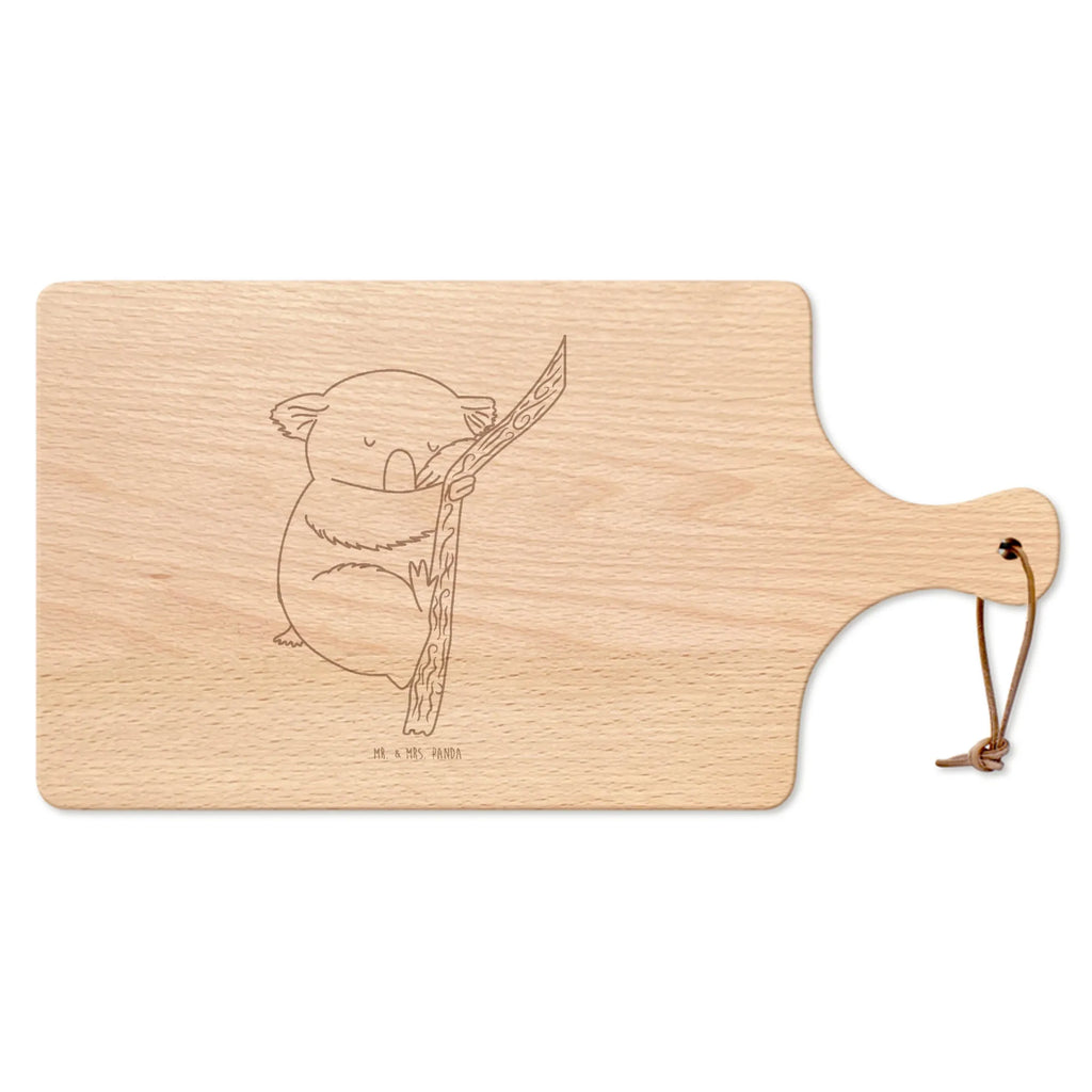 Cutting board with handle koala card, gift ideas, gifts, small animals, cute, cute animal motives, hand drawn, funny sayings, good mood, special gifts, animal lover, dreamland, sleeping, bedroom, koala bear, dream