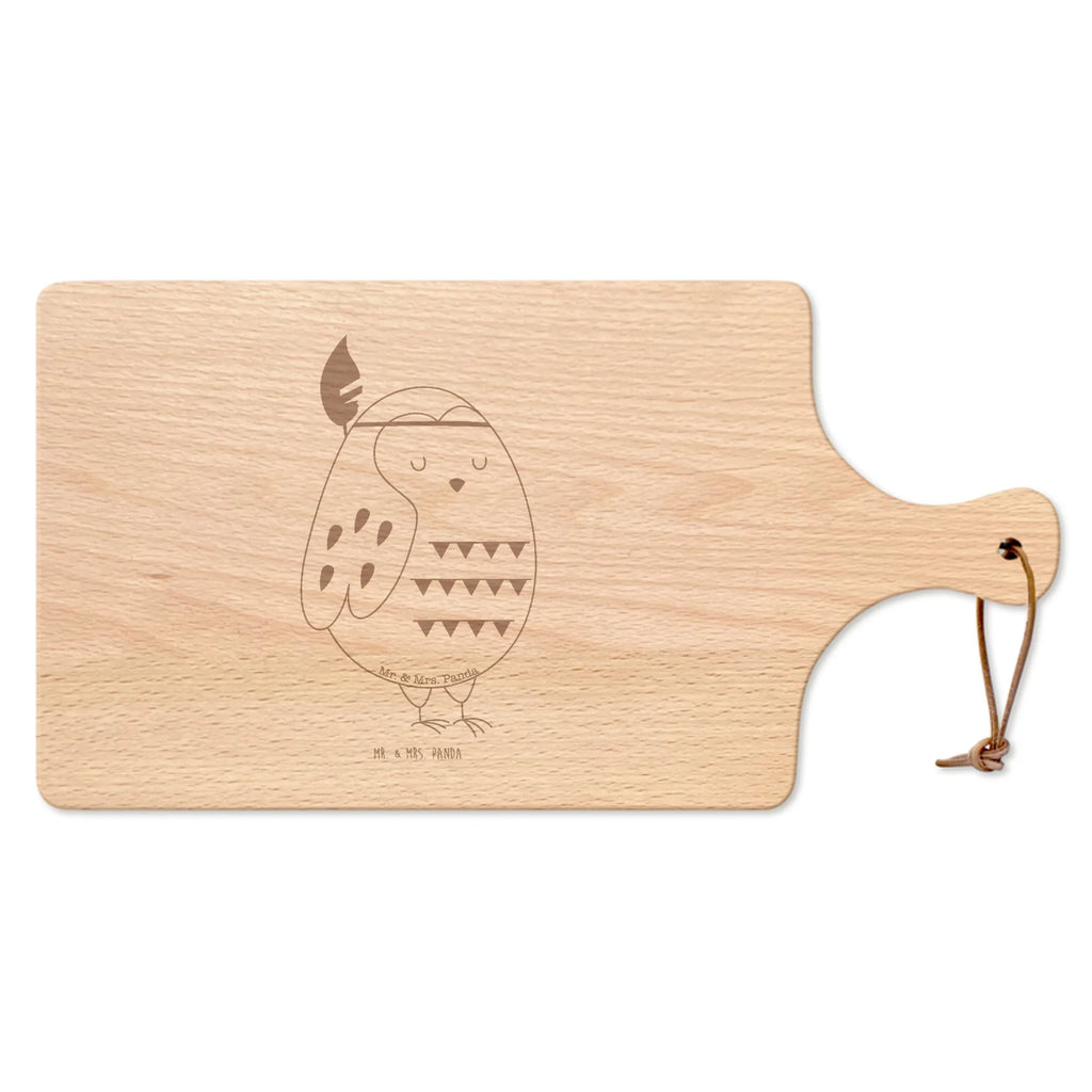 Bamboo chopping board Owl feather headdress gift ideas, birthday present, forest animal, bird, nocturnal, illustrated, romantic gift, owl decor, Life is an adventure, Owl decoration, Decoration, Travel saying, Indian saying, Feather decoration, Beautiful saying