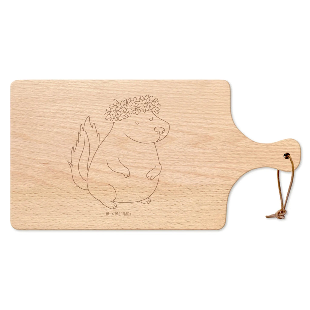 Cutting board with handle skunk Girl Wild animal, Stinky, Laugh, Live, Predator