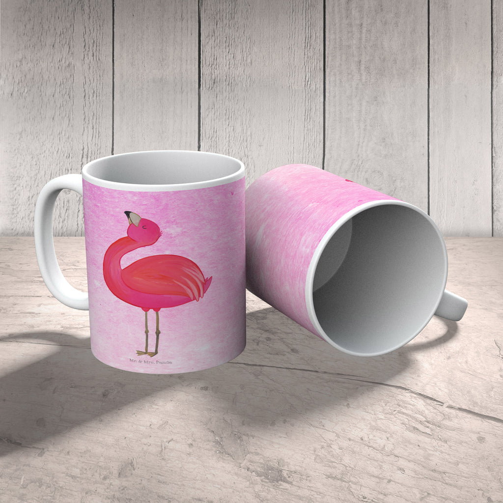Tasse Flamingo stolz Tasse, Kaffeetasse, Teetasse, Becher, Kaffeebecher, Teebecher, Keramiktasse, Porzellantasse, Büro Tasse, Geschenk Tasse, Tasse Sprüche, Tasse Motive, Flamingo, stolz, Freude, Selbstliebe, Selbstakzeptanz, Freundin, beste Freundin, Tochter, Mama, Schwester