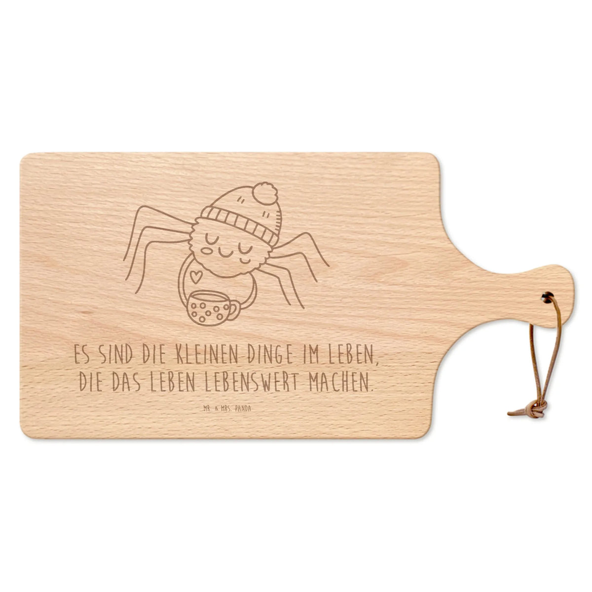 Cutting board with handle Spider Agathe coffee Spider Agathe, Spider