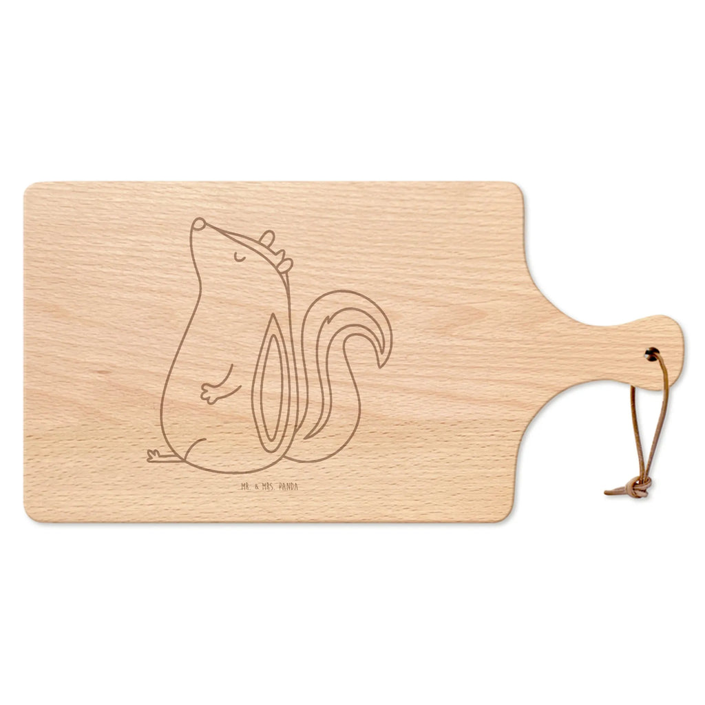 Serving board skunk Sit law, stinky, predator, know-it-all, wild animal