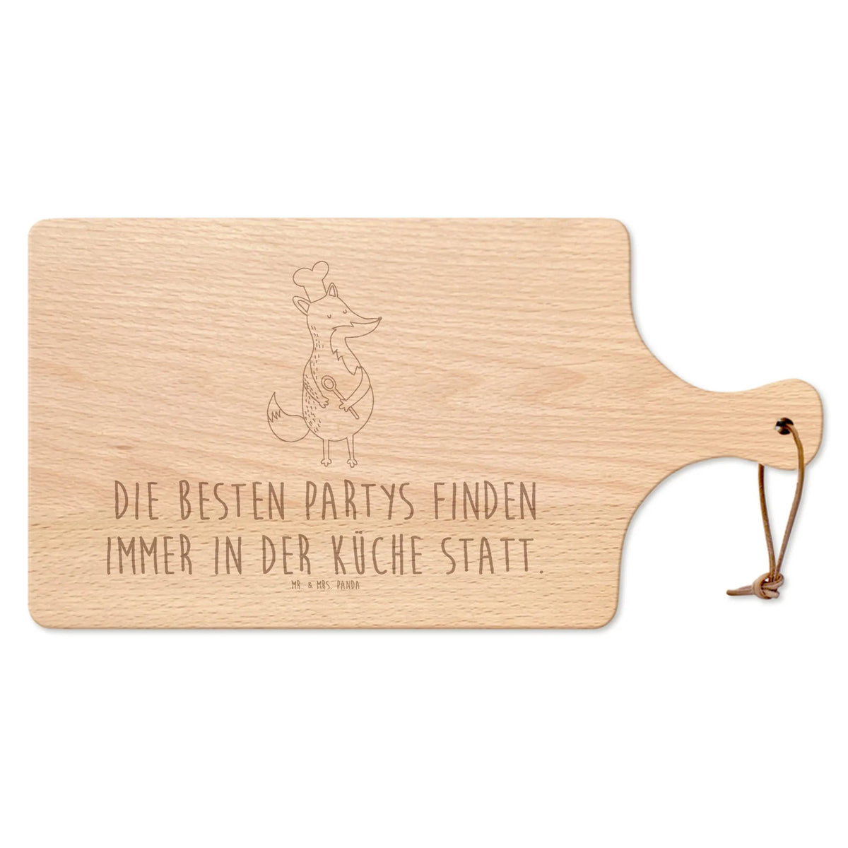 Cutting board with handle Fox A cook animal lover, foxes, forest wildlife, clever as a fox, Kitchen decoration, Baker, Kitchen slogan, Party slogan, Chefs, Cook gift, Slogan funny