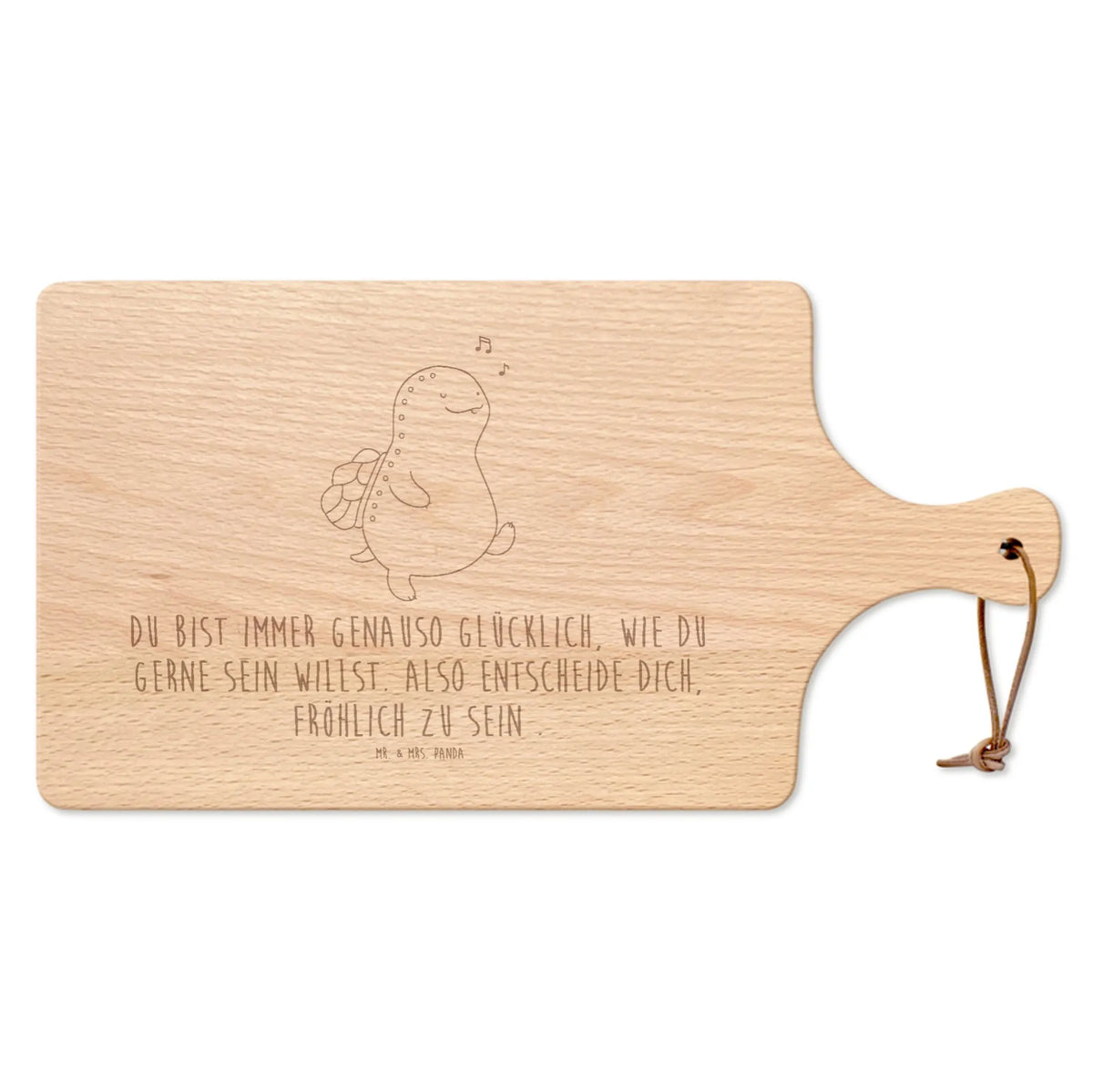 Cutting board with handle tortoise Pipes