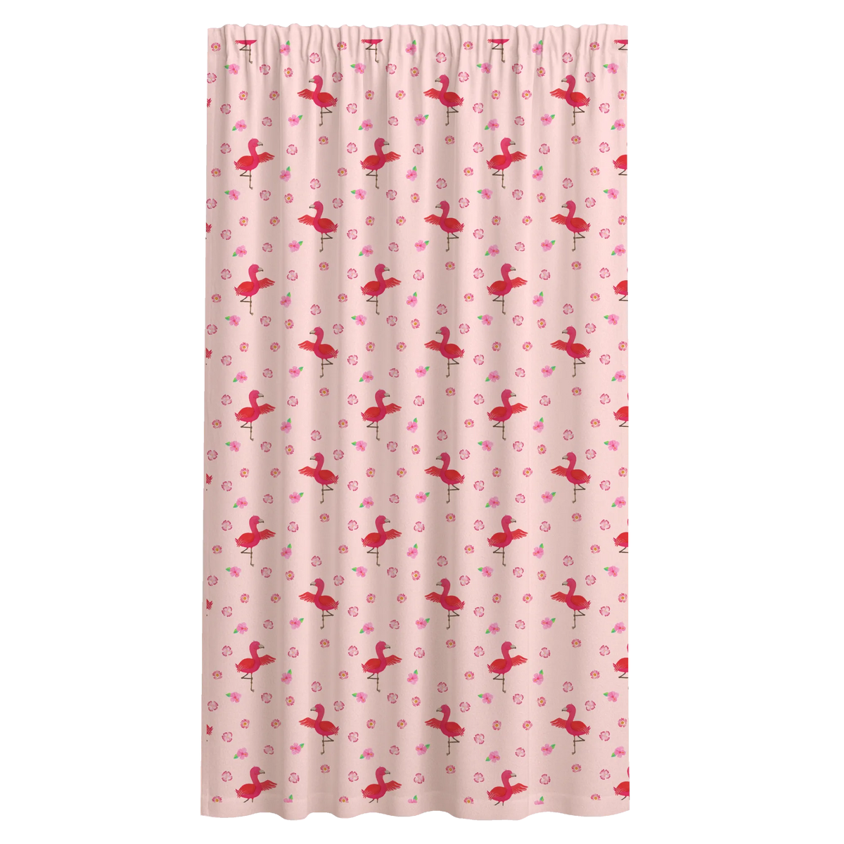  Flamingo joga Baumwollvorhang, Stoffvorhang, Gardine, Seitenschal, Vorhang Schal, Flächenvorhang, Vorhang, Gardinenschal, Schiebevorhang, Flamingo, Vogel, Achtsamkeit, Aufregen, Yoga, Ärger, Namaste, Yoga-Übung, Tiefenentspannung, Entspannung