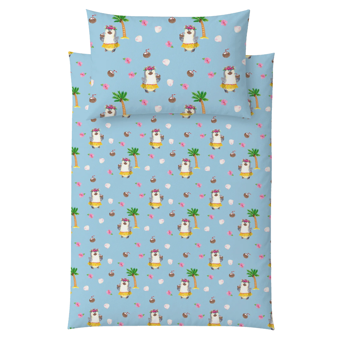  Pingwin z Kokosem Kleinkinder Bettwäsche, Kinderbettwäsche Set, Bettwäsche für Kinder, Kinder Bettset, Kinder Bettzeug, Kinder Bettwäsche, Bettgarnitur Kinder, Kinderbettwäsche, Bettwäsche Kleinkind, Bettwäsche Kinder, Kinderbettgarnitur, Bettwäsche Set Kinder, Pinguin, Kokosnuss, Pinguine, Urlaub, Hawaii, Aloha