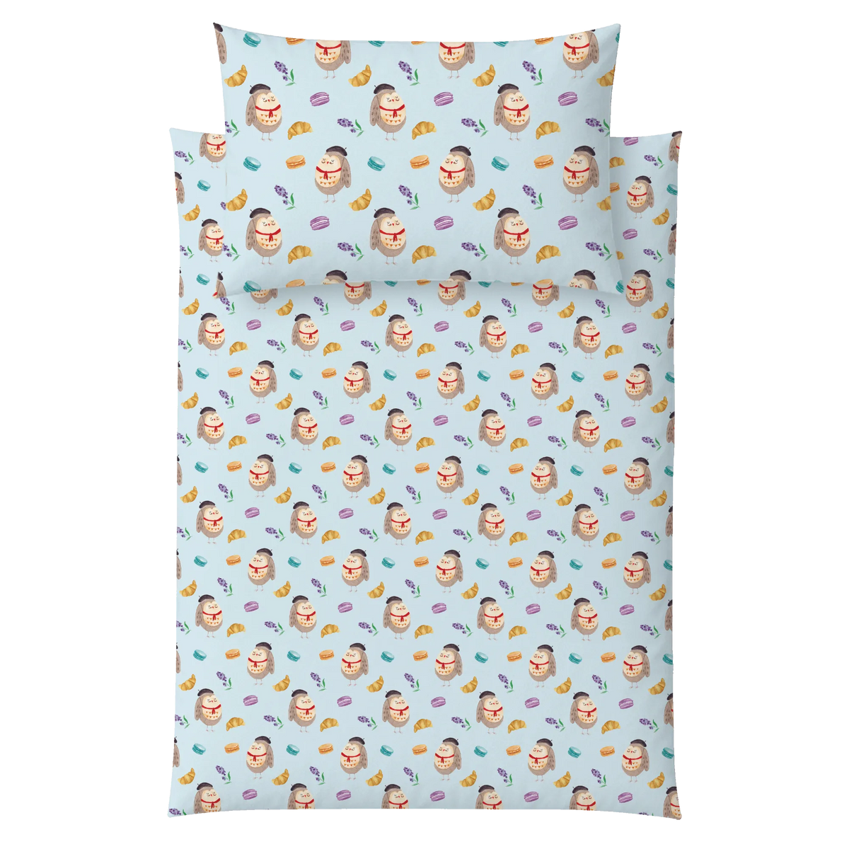 Kinderbettwäsche Eule Frankreich Muster Kinder Bettwäsche, Kinderbettgarnitur, Bettwäsche für Kinder, Bettwäsche Kleinkind, Bettwäsche Kinder, Kleinkinder Bettwäsche, Bettwäsche Set Kinder, Bettgarnitur Kinder, Kinder Bettset, Kinder Bettzeug, Kinderbettwäsche, Kinderbettwäsche Set, Eule, Hibou, Spruch Französisch, Eule Deko, La Vie Est Belle, Spruch schön, Frankreich, Das Leben Ist schön, Eulen, Owl
