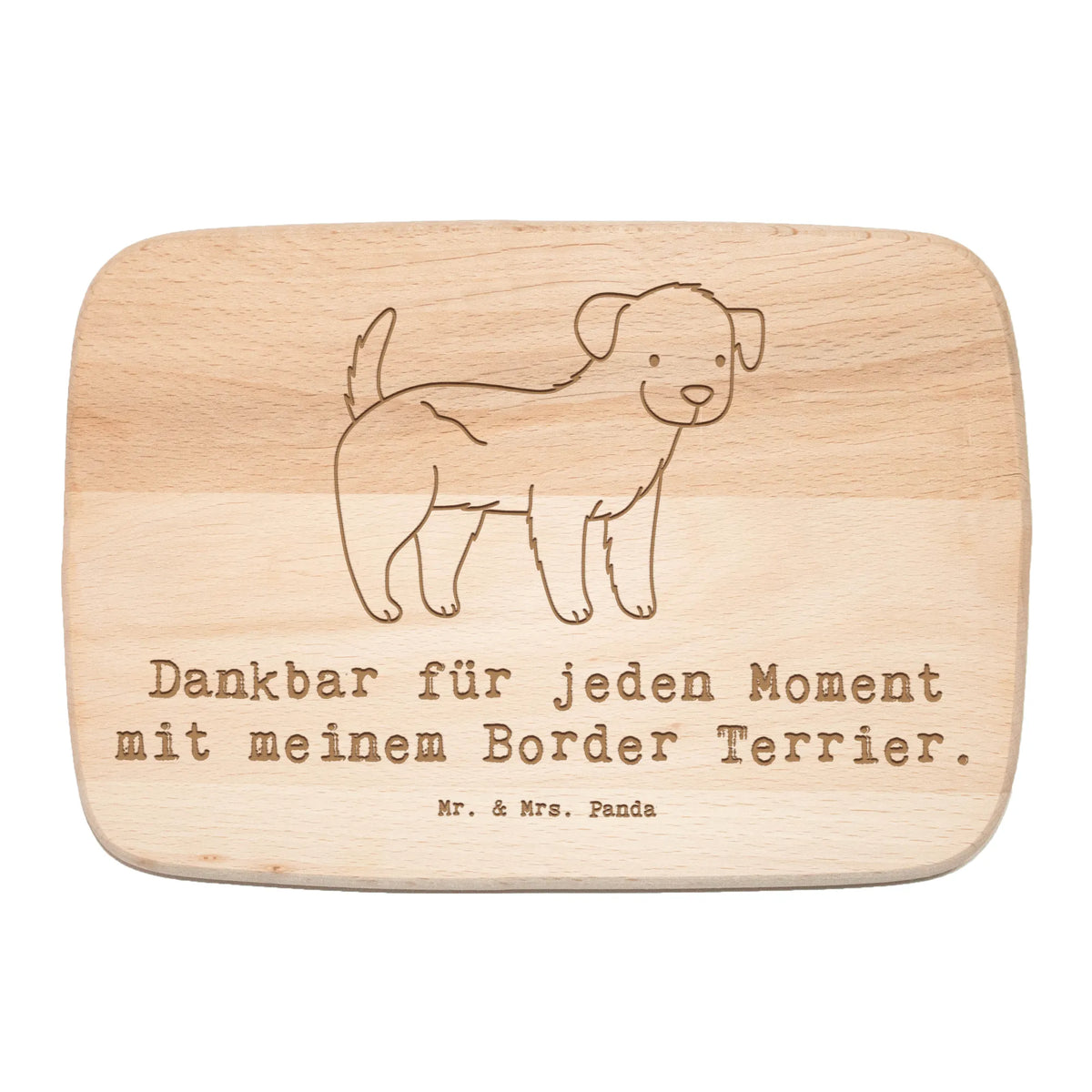 Serving board Border Terrier Moment gift, animal lover, giving, dog breed, purebred dog, dog owner, puppy