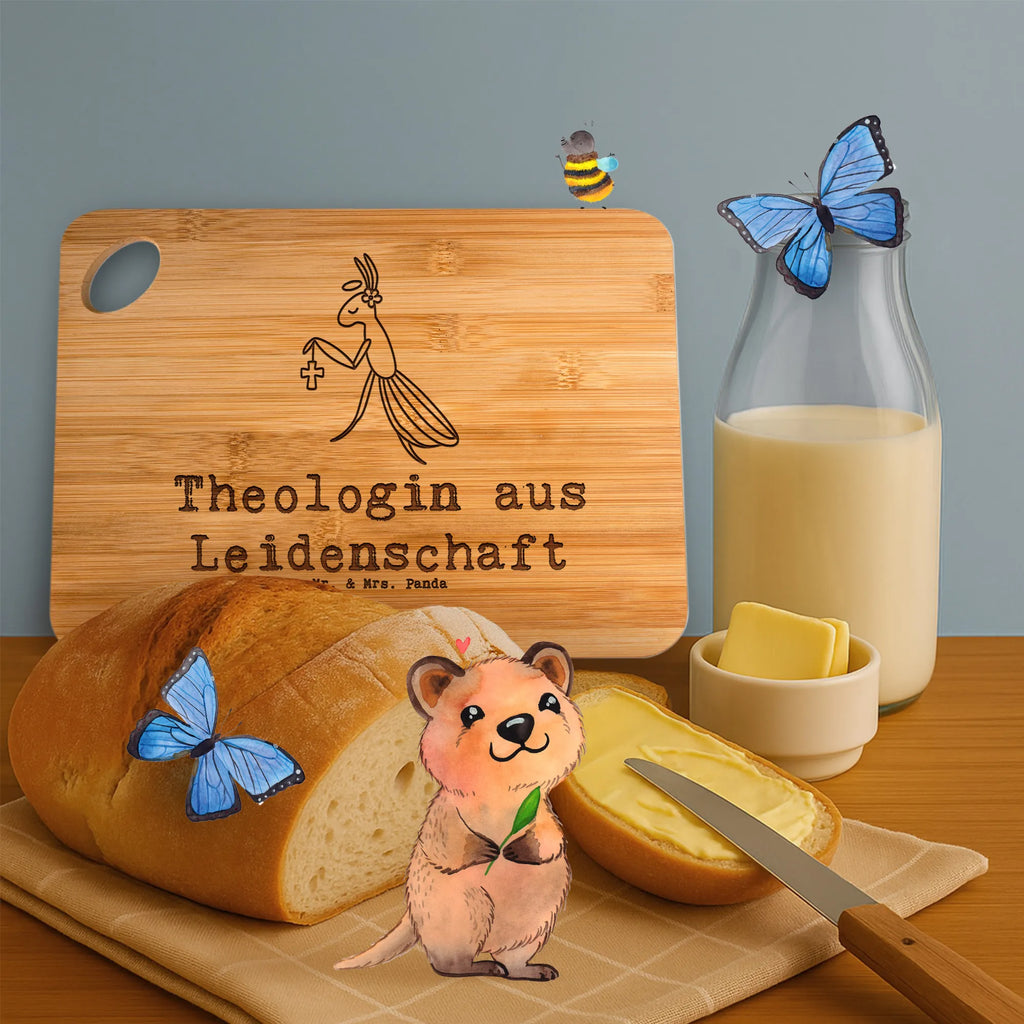 Bambus - deska do krojenia teolożka Pasja Prezent, Dziękuję, Zawód, Wykształcenie, Jubileusz, Pożegnanie, Emerytura, Kolega, Koleżanka, Dawać, Pracownik, Współpracownik, Dziękuję bardzo