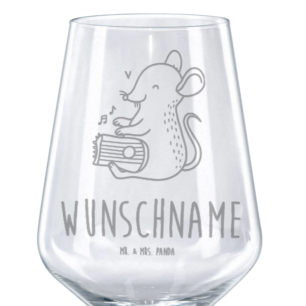 Personalized Red Wine Glass Mouse Zither Instruments, gifts for musicians, music enthusiasts