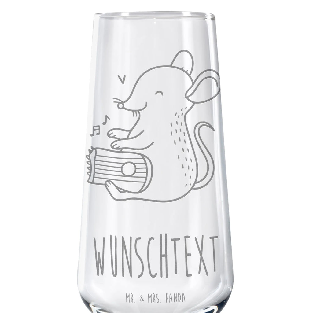 Personalized Sparkling Wine Glass Mouse Zither Instruments, gifts for musicians, music enthusiasts