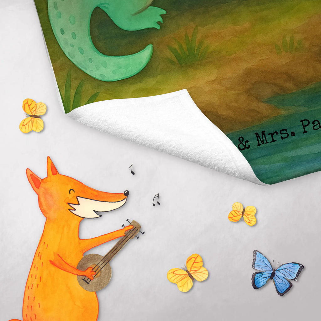 Ręcznik dla gości Krokodyl Design Zwierzeta morskie, Morze, Wakacje