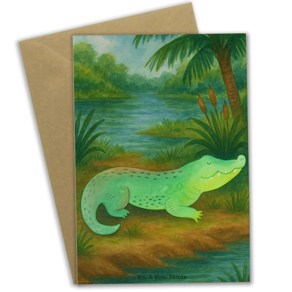 Grußkarte Krokodil Design jubiläumskarte, valentinstagskarte, weihnachtskarten, dankeskarten, neujahrskarte, firmungskarte, babykarte, Beileidskarte, kommunionskarte, hochzeitskarten, genesungskarte, Motivkarte, vatertagskarte, Grußkarte, spruchkarte, abiturkarte, Grußkarten, osterkarte, einladungskarten, Glückwunschkarte, osterkarten, Klappkarte, glückwunschkarten, Meer, Urlaub, Meerestiere, Spontan sein, Krokodile, Abenteuerlust, Freundin, Krokodil, Reiselust, Beste Freundin, Verrückt sein, Lieblingsmensch